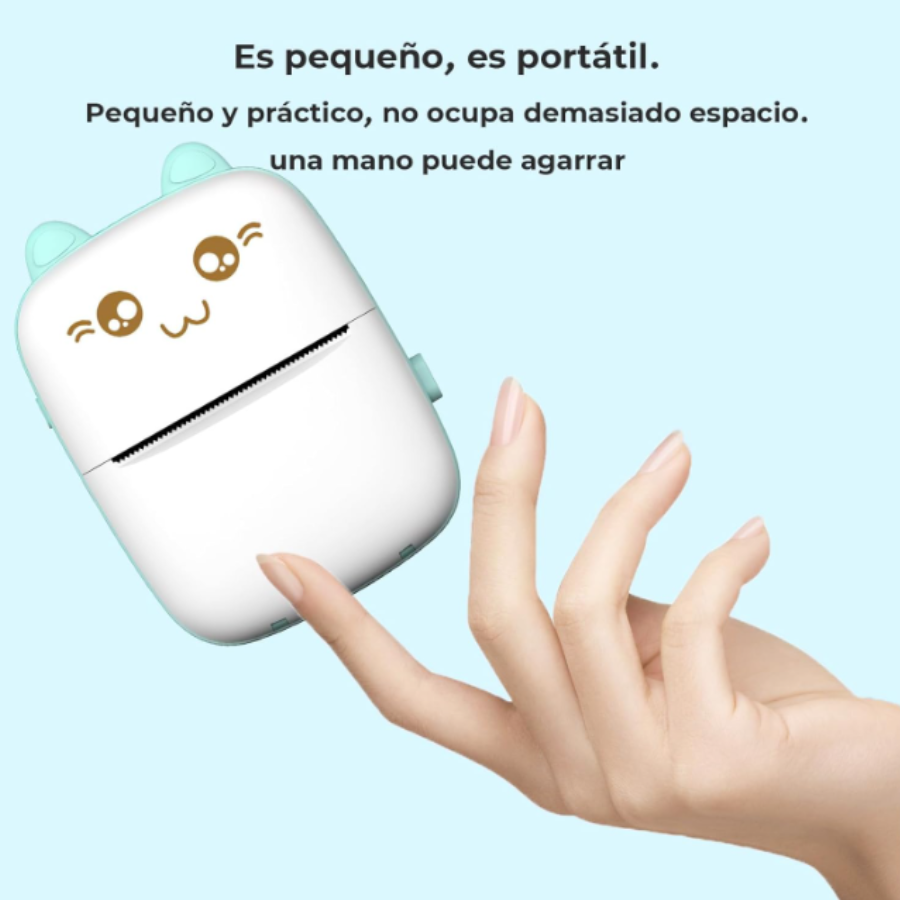 Mini Impresora Térmica Portátil Bluetoot